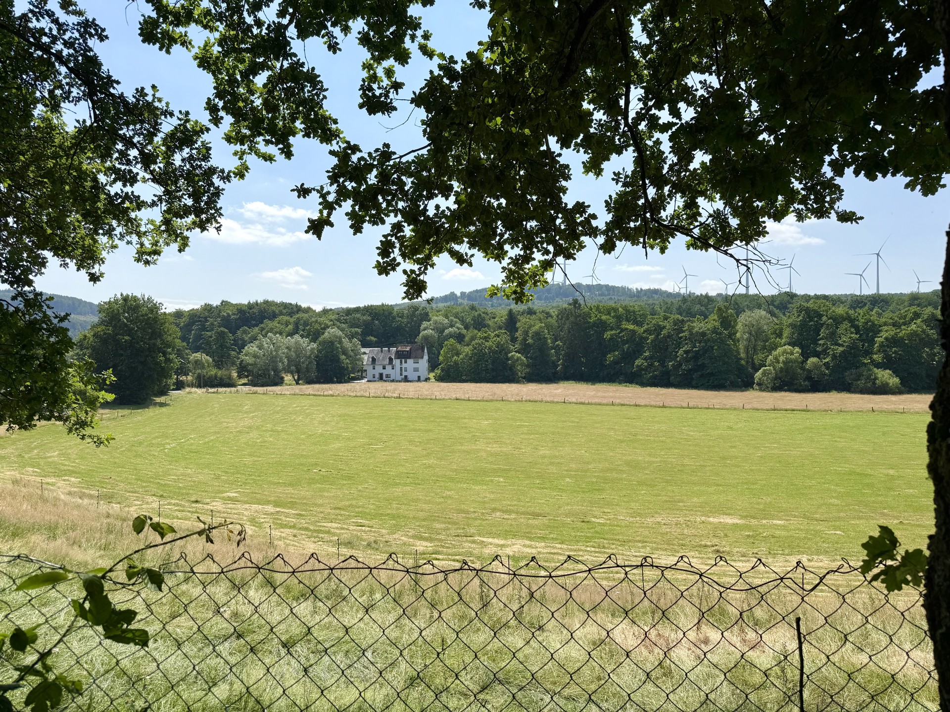 Fernblick vom Grundstück