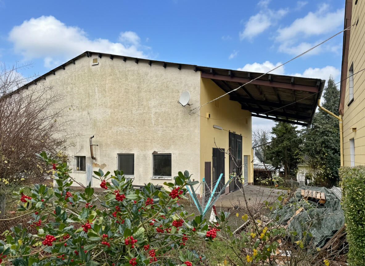 Seitenansicht Nebengebäude