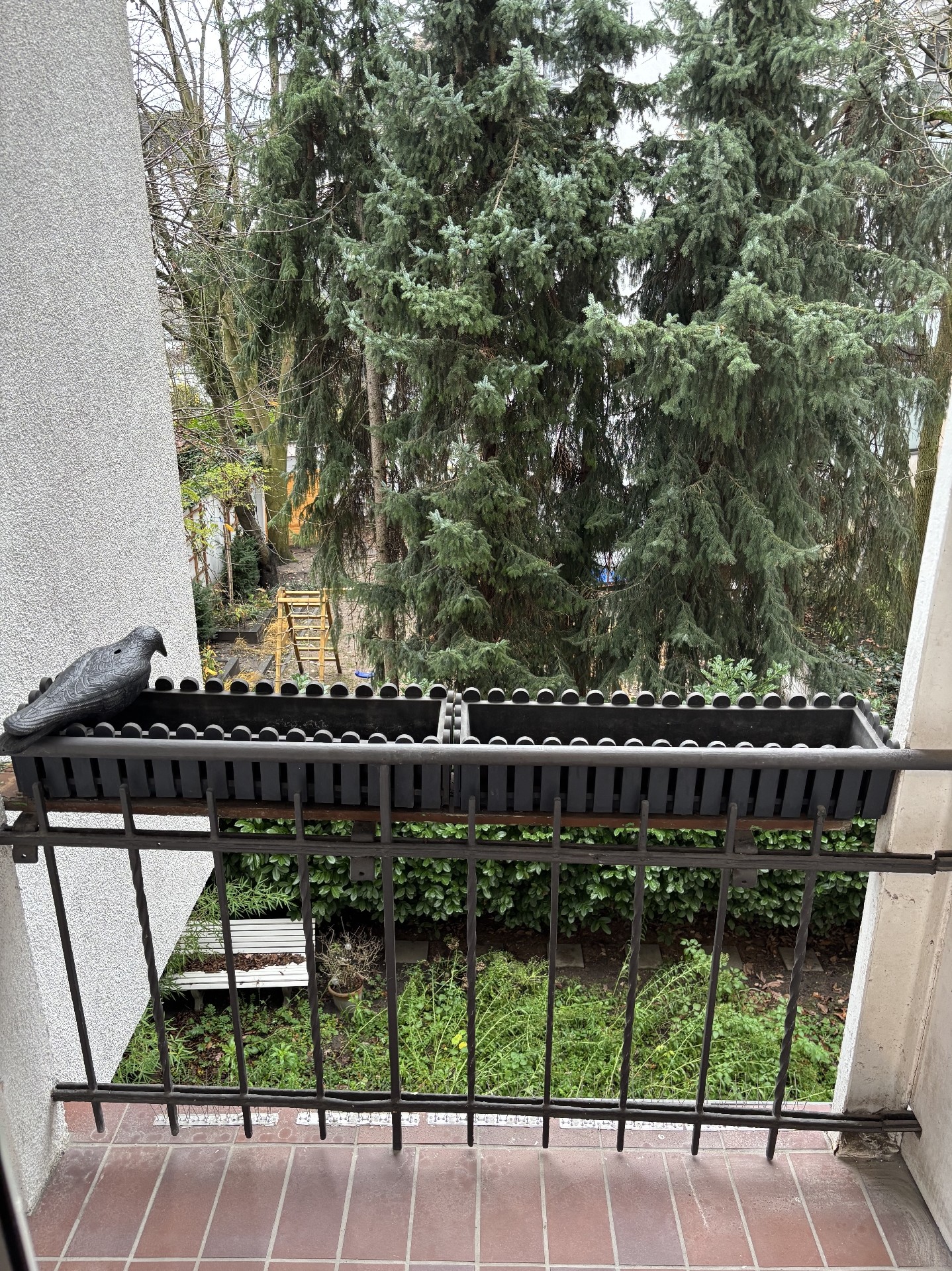 Balkon zur Rückseite