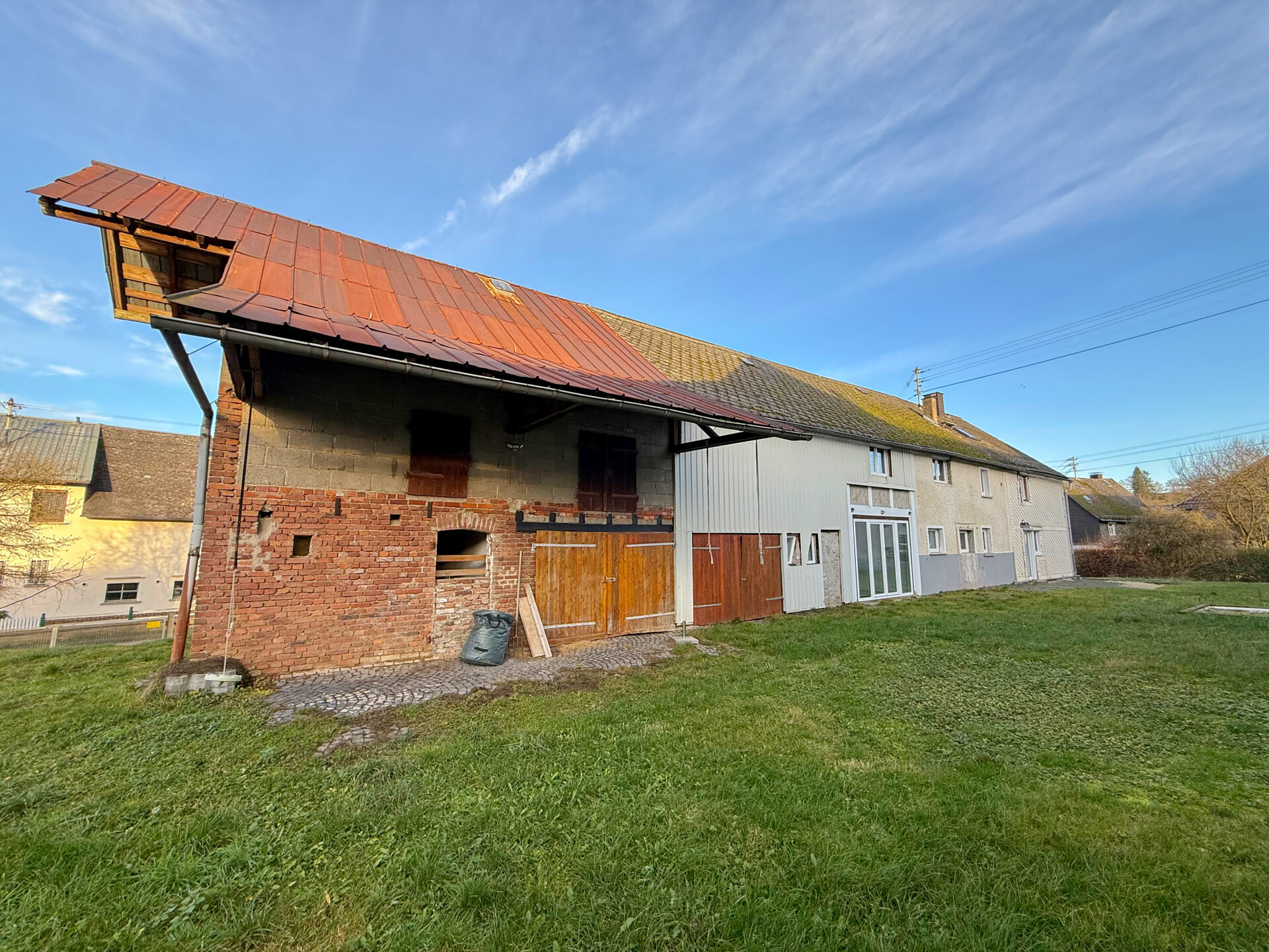 Hintere Gebäudeansicht