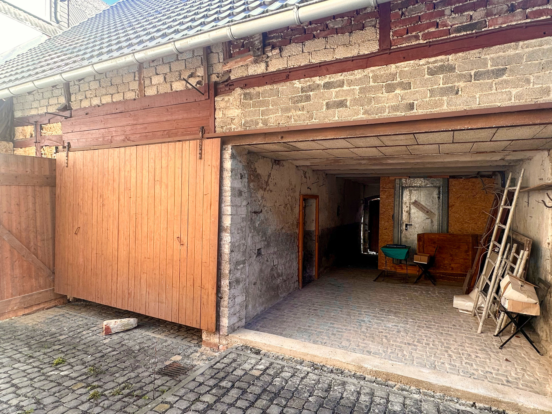 Scheune Rückansicht