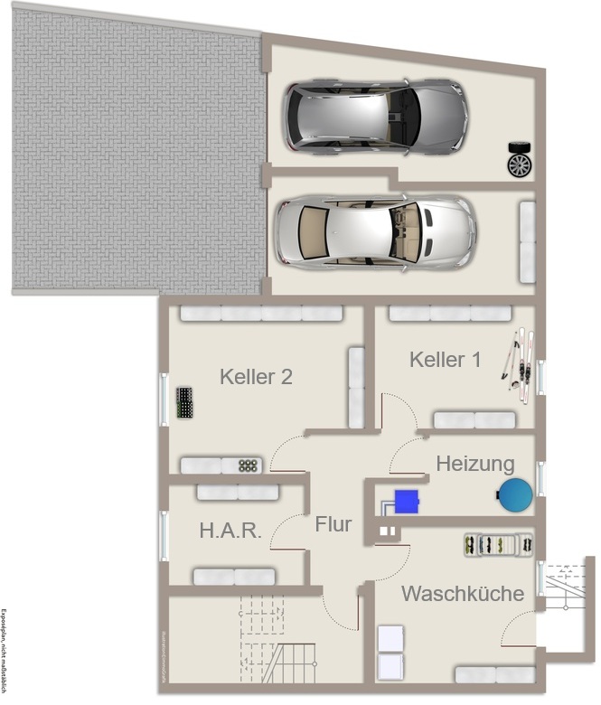 Grundriss Kellergeschoss