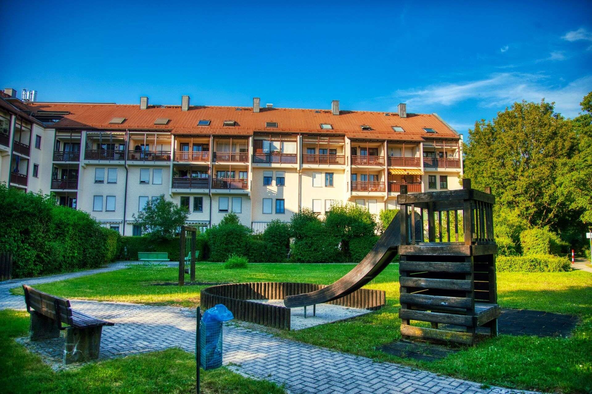 gepflegte Wohnanlage