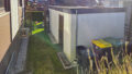 Blick zur Garage