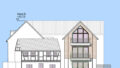 Ansicht Haus C,B