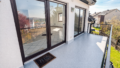 Der ca. 9 m² große Balkon