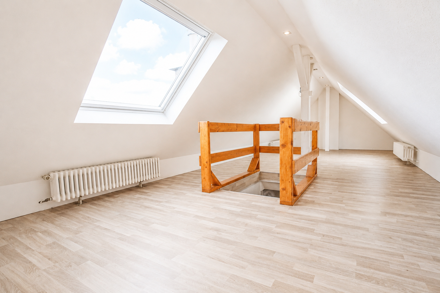 Helle ca. 80 m² große 2-Zimmer-Maisonettewohnung mit Spitzboden, Einbauküche und Tageslichtbad - Foto 5