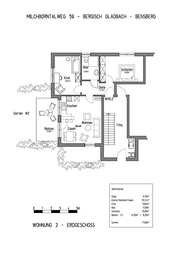Neubau-Erstbezug! 3-Zimmerwohnung mit Balkon - Photo 1