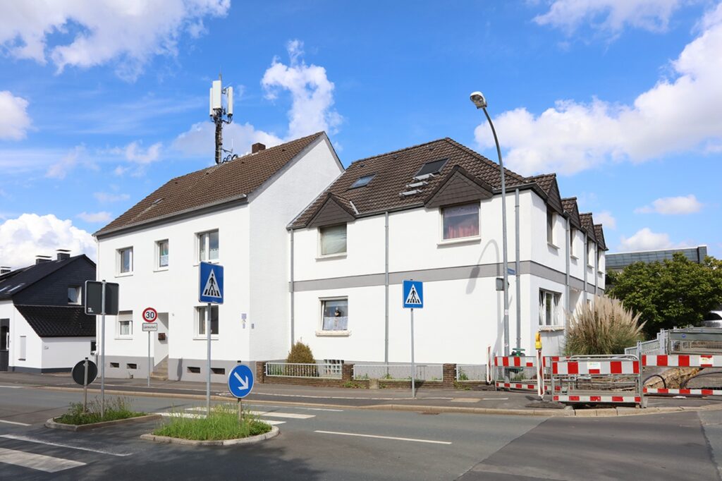Ansicht Straßenkreuzung