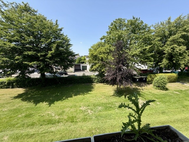 Blick vom Balkon