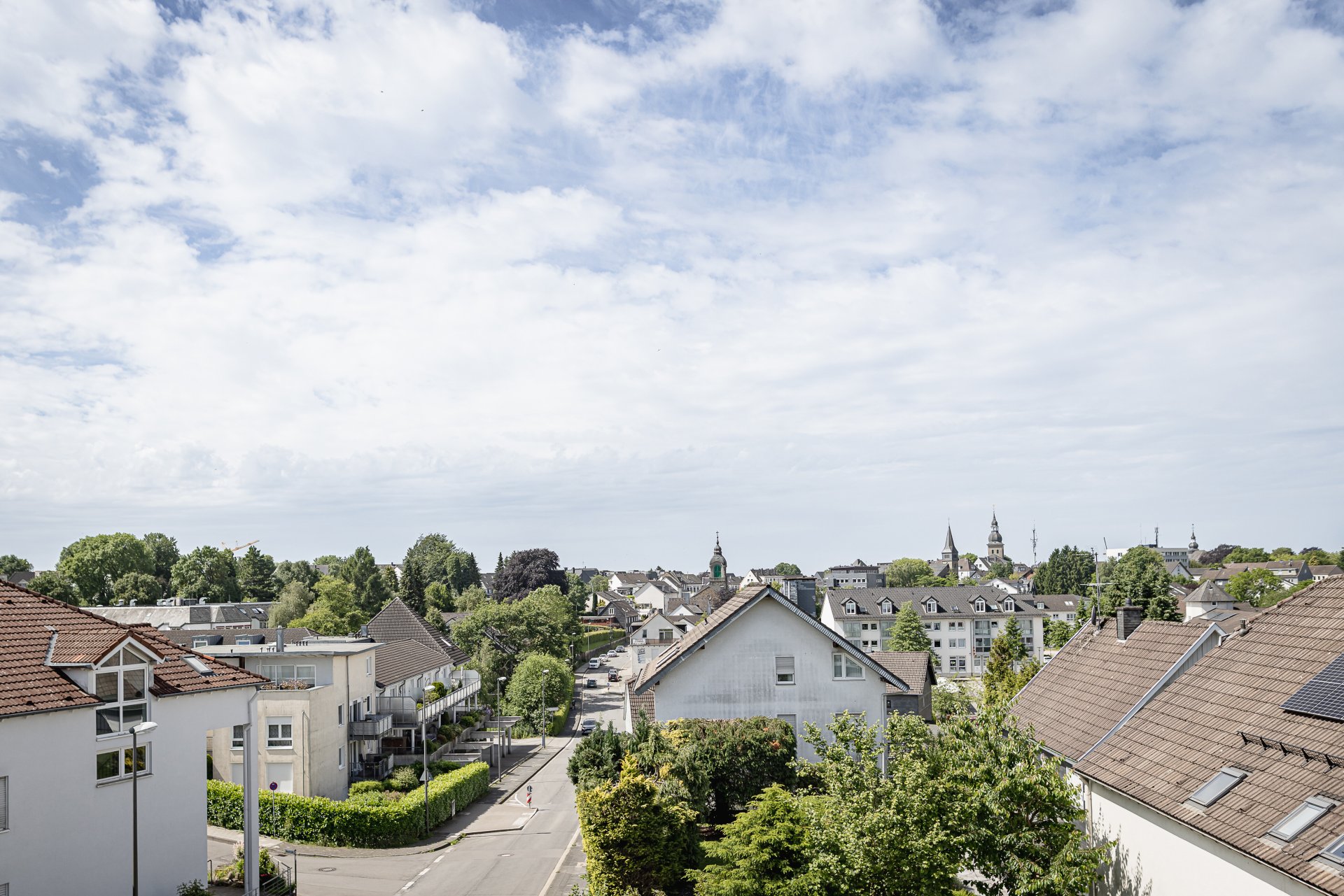 Fernsicht vom Balkon