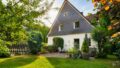 Gartenansicht des Hauses
