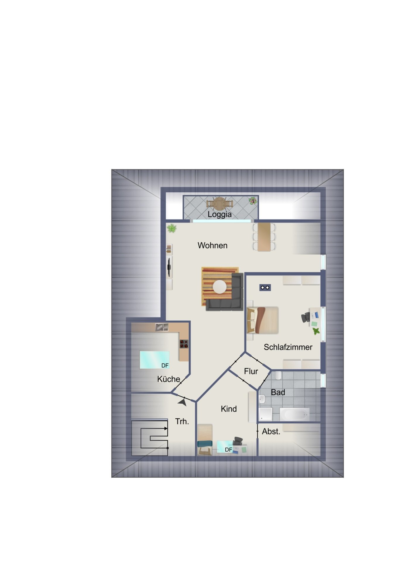 Grundriss DG
