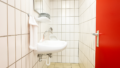 Toilette im Untergeschoss