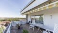 sonnige Dachterrasse