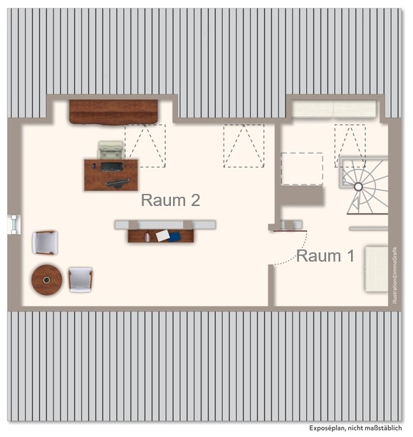 Grundriss Dachgeschoss