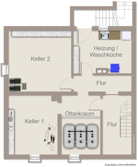 Grundriss Kellergeschoss