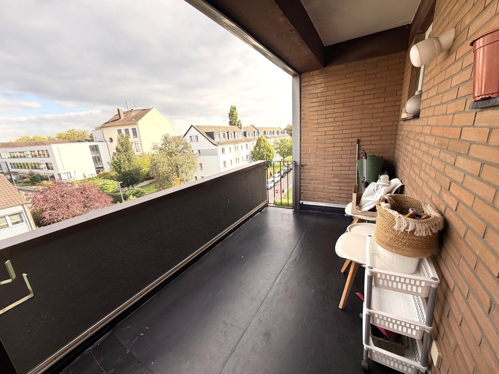 Balkon Richtung Westen