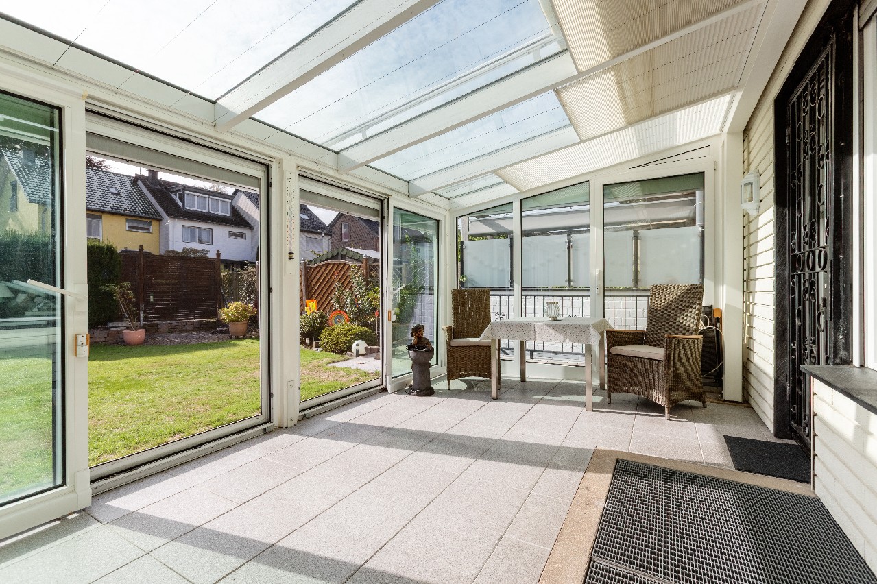 überdachte Terrasse