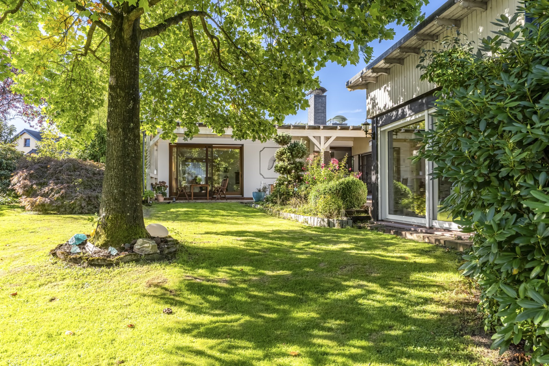 Blick vom Garten