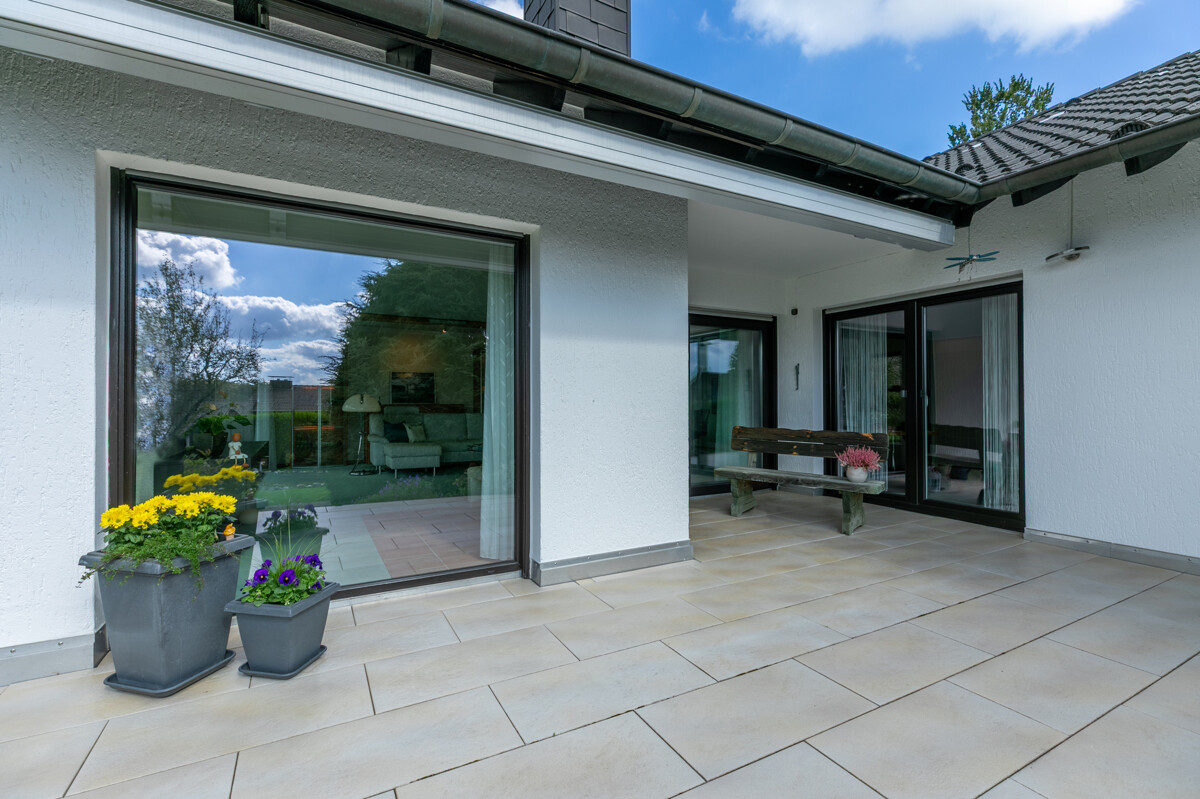 Herrliche Terrasse