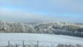 Aussicht mit Schnee